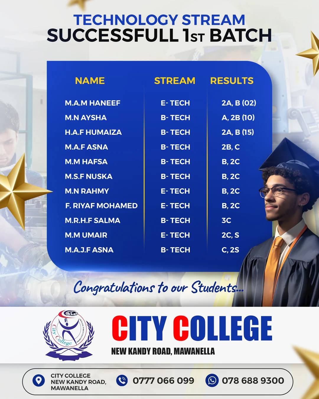 City College creative poster 2