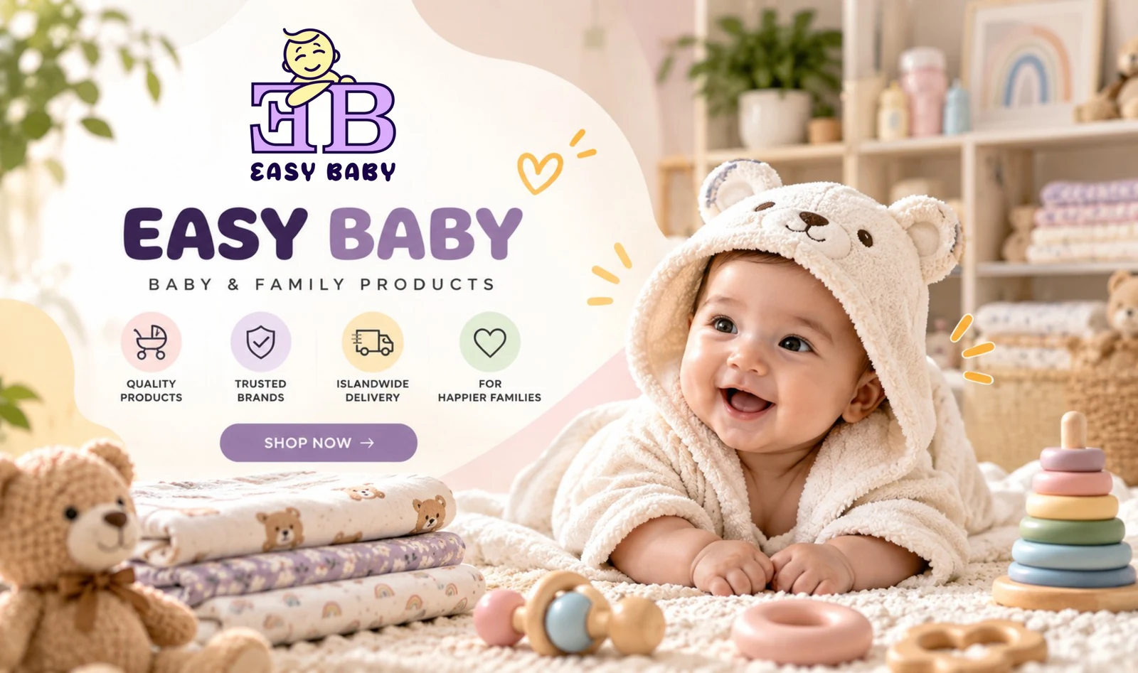 Easy Baby: approved project cover