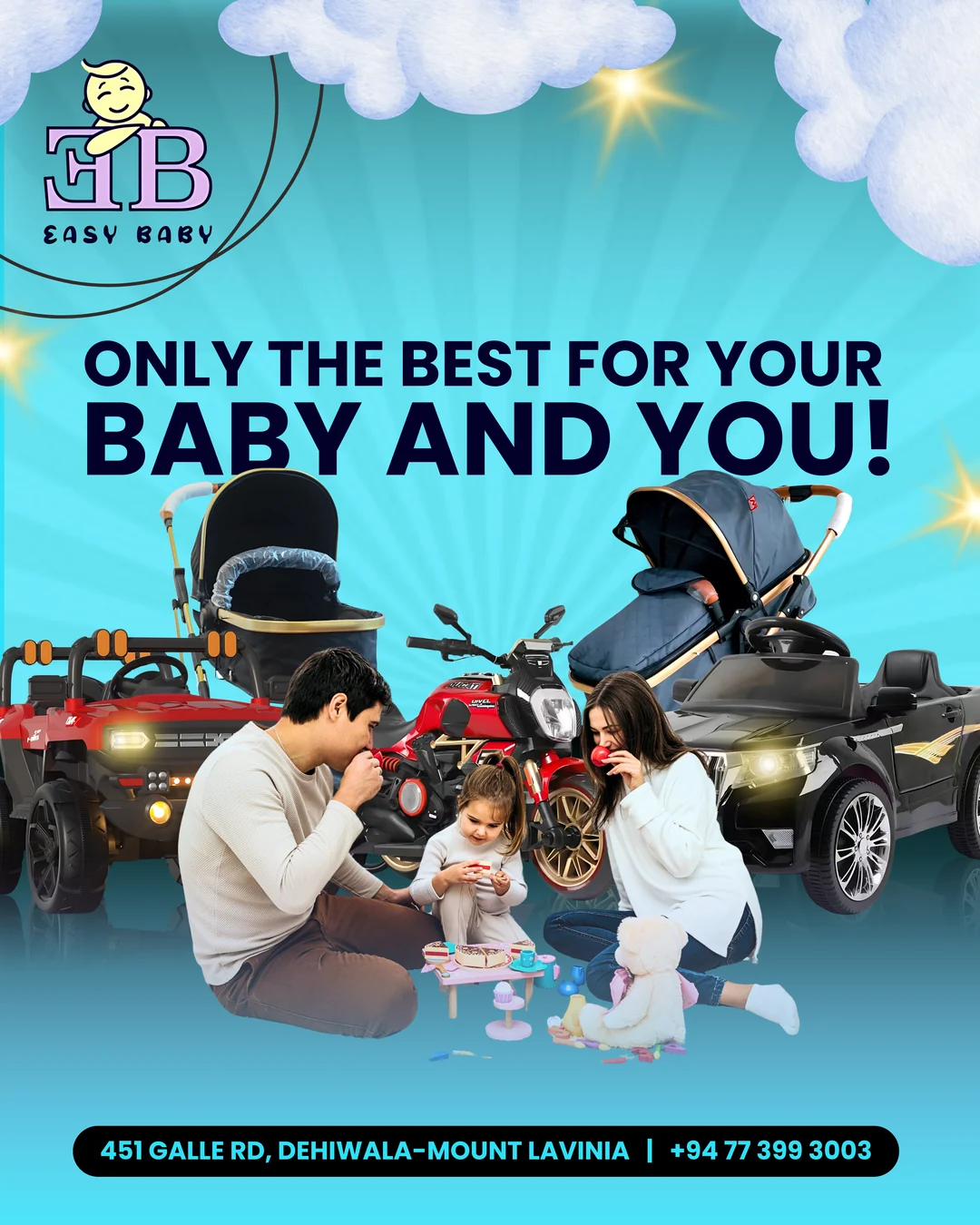 Easy Baby creative poster 1