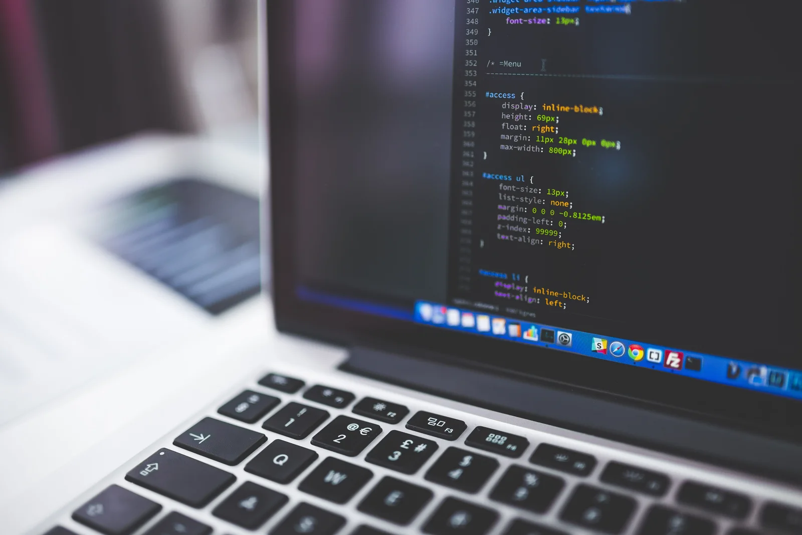 Website Development concept